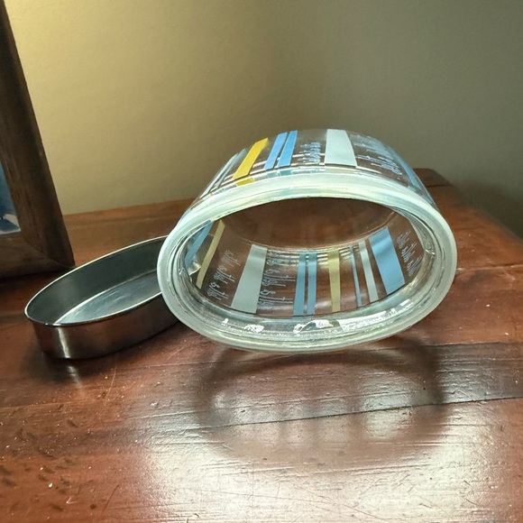 Tri Delta Glass Jar with Lid - Picture 3 of 3